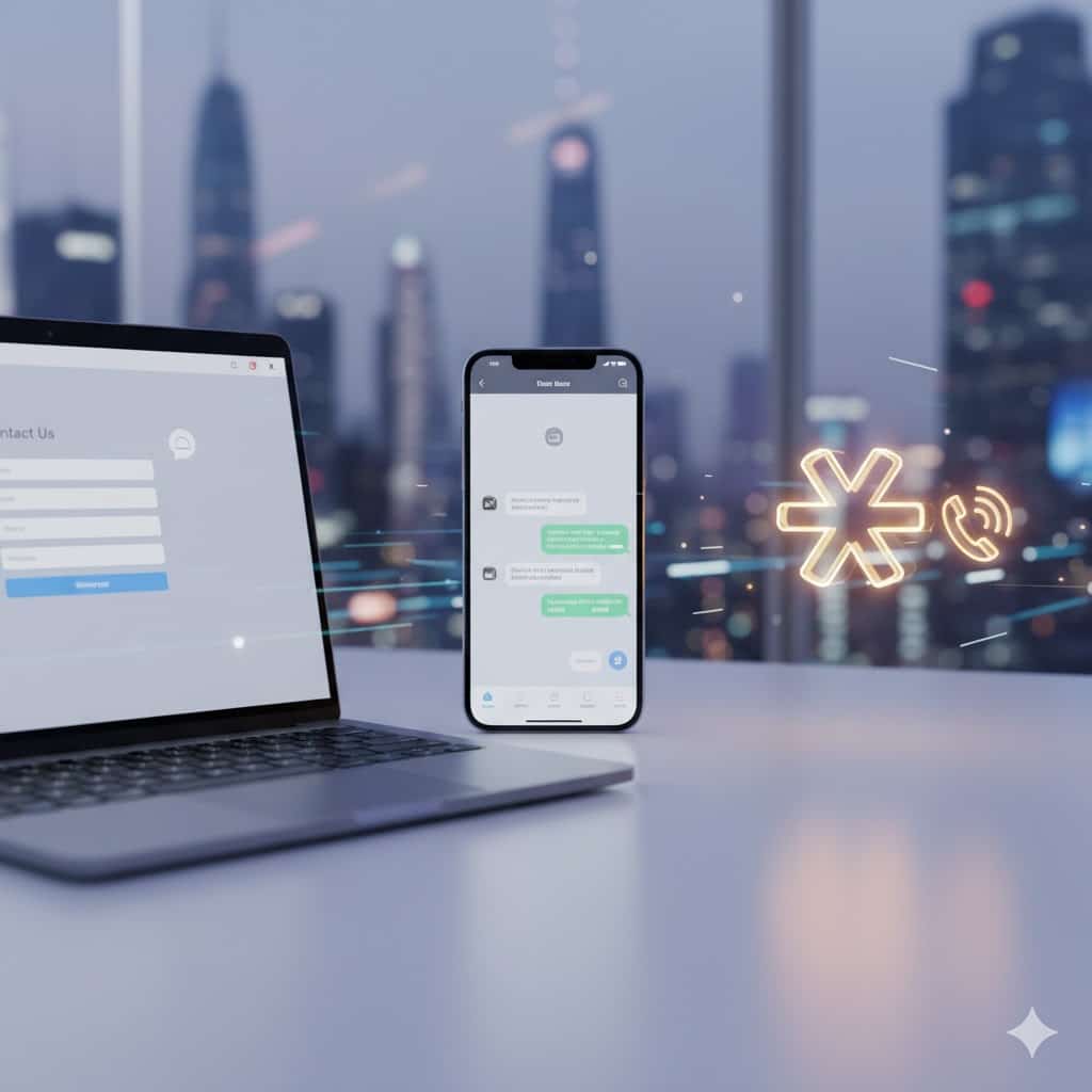 בעידן הדיגיטלי, למה עדיין צריך מספר טלפון? כוכבית מול וואטסאפ וטופס צור קשר